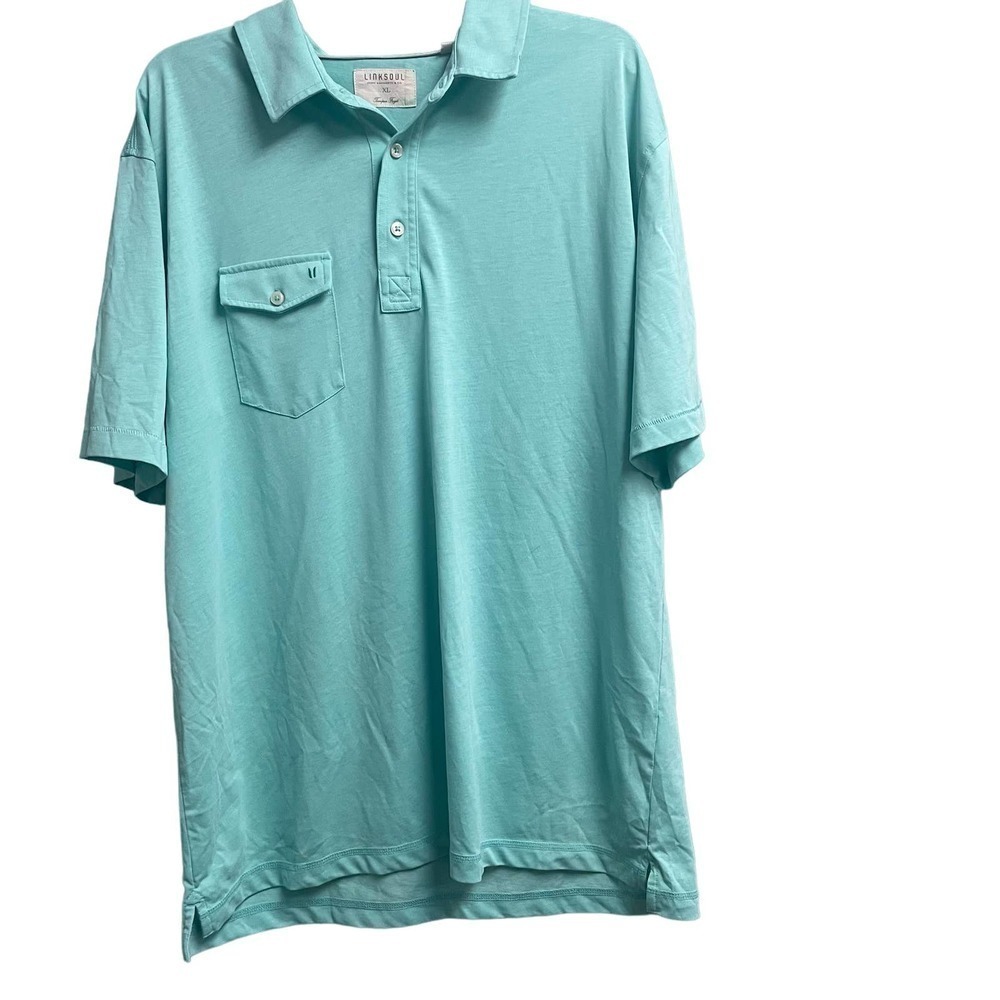 Linksoul Men’s Polo Short Sleeve Xl